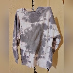 Jo+Jax Girls tie-dye crewneck